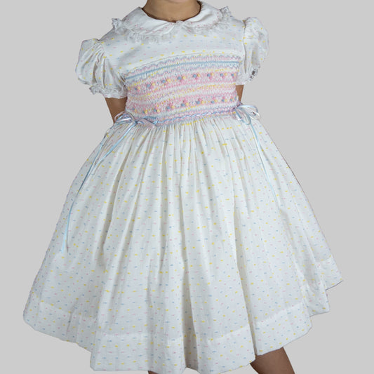 Hand smocked PASCALA dress