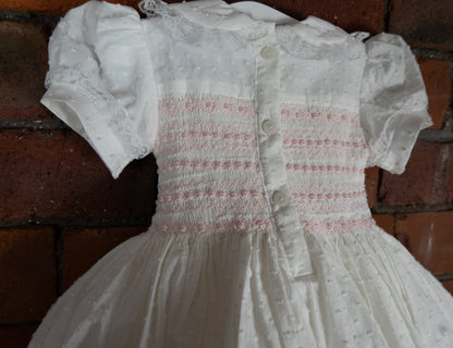Hand smocked BIANCA dress