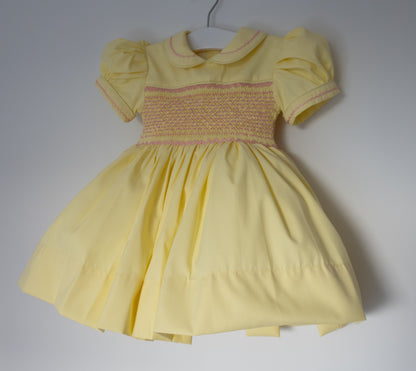 Hand smocked MILLIE dress
