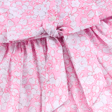 Load image into Gallery viewer, Hand smocked FLEUR dress pink
