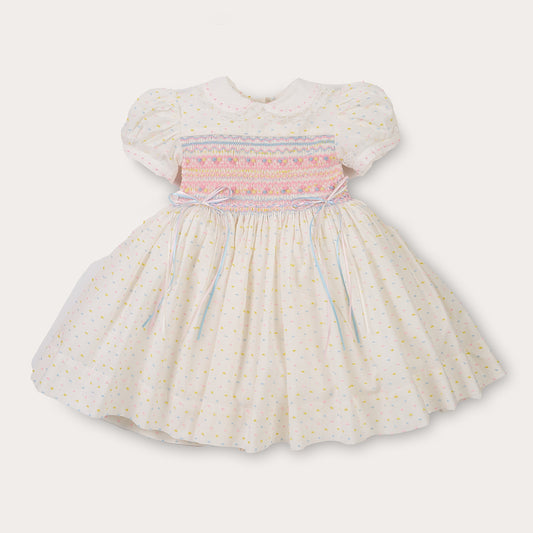 Hand smocked PASCALA dress