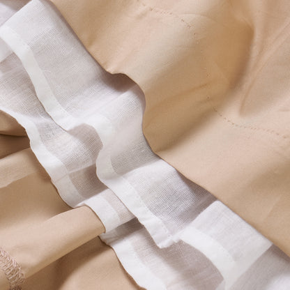Hand smocked Talia dress coffee cream