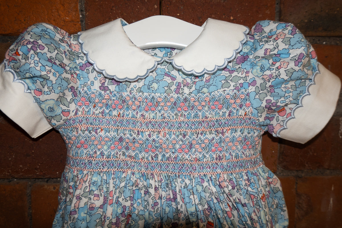 Hand Smocked Willow romper