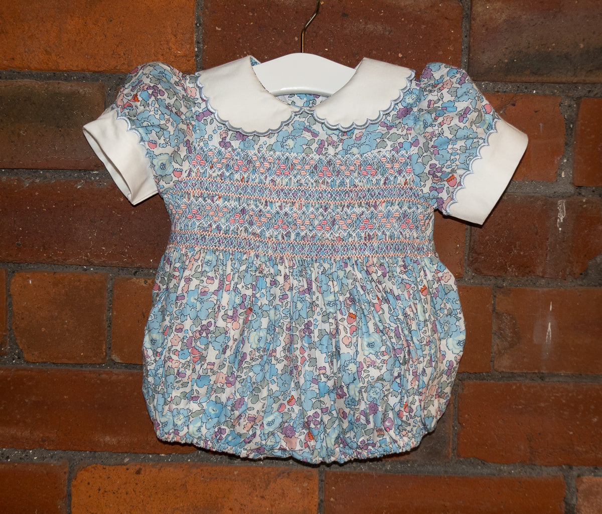 Hand Smocked Willow romper