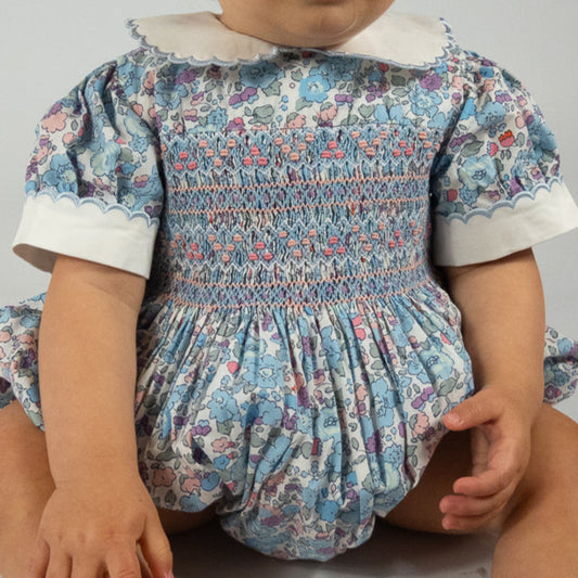 Hand Smocked Willow romper