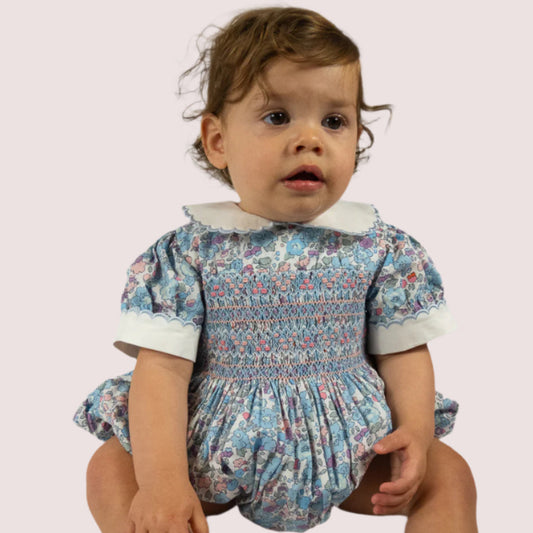 Hand Smocked Willow romper