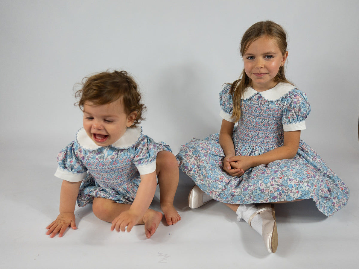 Hand Smocked Willow romper
