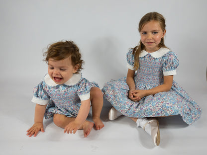 Hand Smocked Willow romper