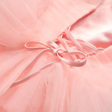 Load image into Gallery viewer, Layered tulle occasion dress pink
