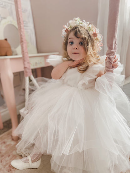 White Tulle Dress