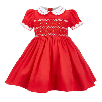 Hand smocked CHRISTIE  dress