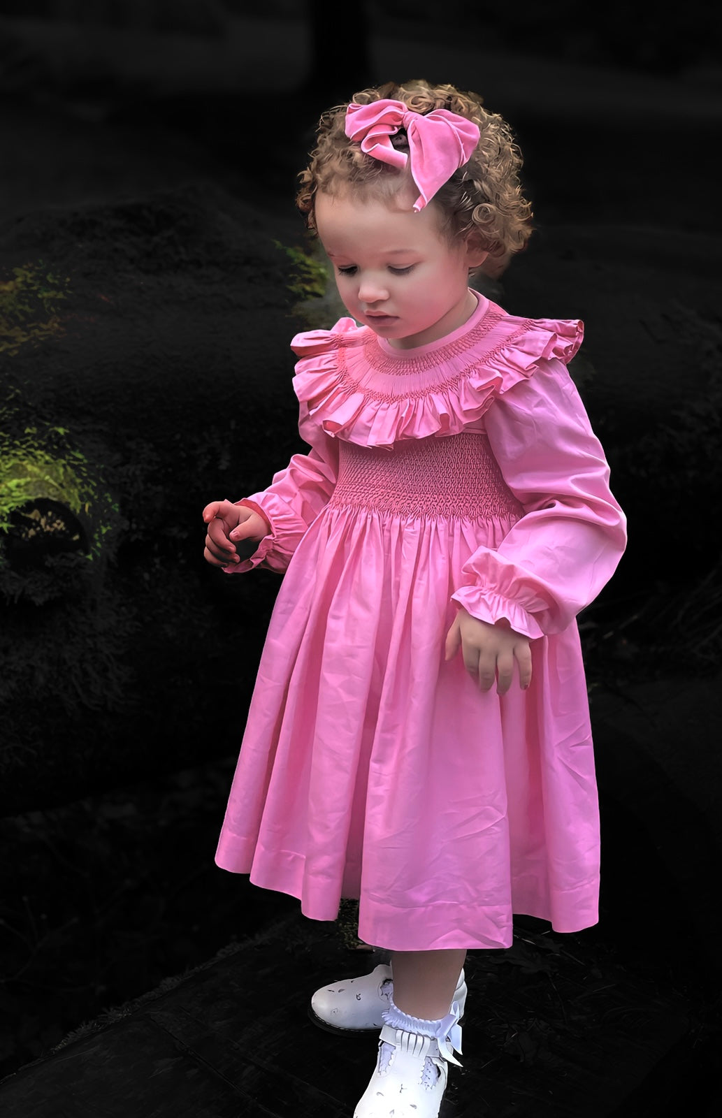 Hand smocked ROSIE dress