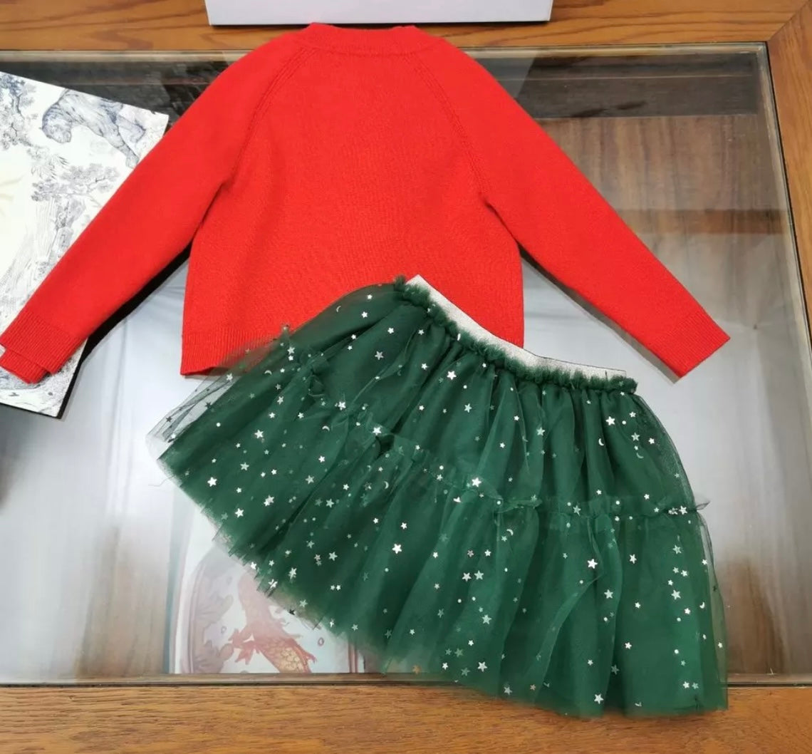 Pure wool 3 piece sweater set