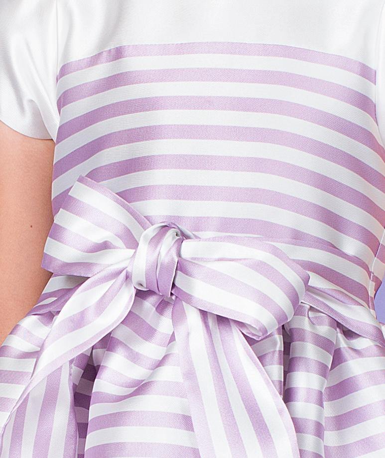 MAMA LUMA Flared Chandra Lilac dress - Little Miss C | Baby & Children's Clothing 