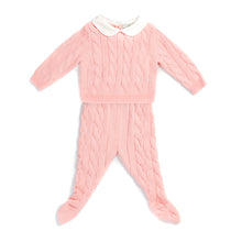 Load image into Gallery viewer, Organic Knitted Set Pink
