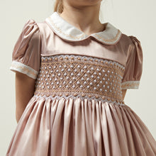 Load image into Gallery viewer, Hand smocked ROSAURA dress
