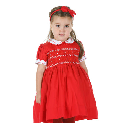 Hand smocked CHRISTIE  dress