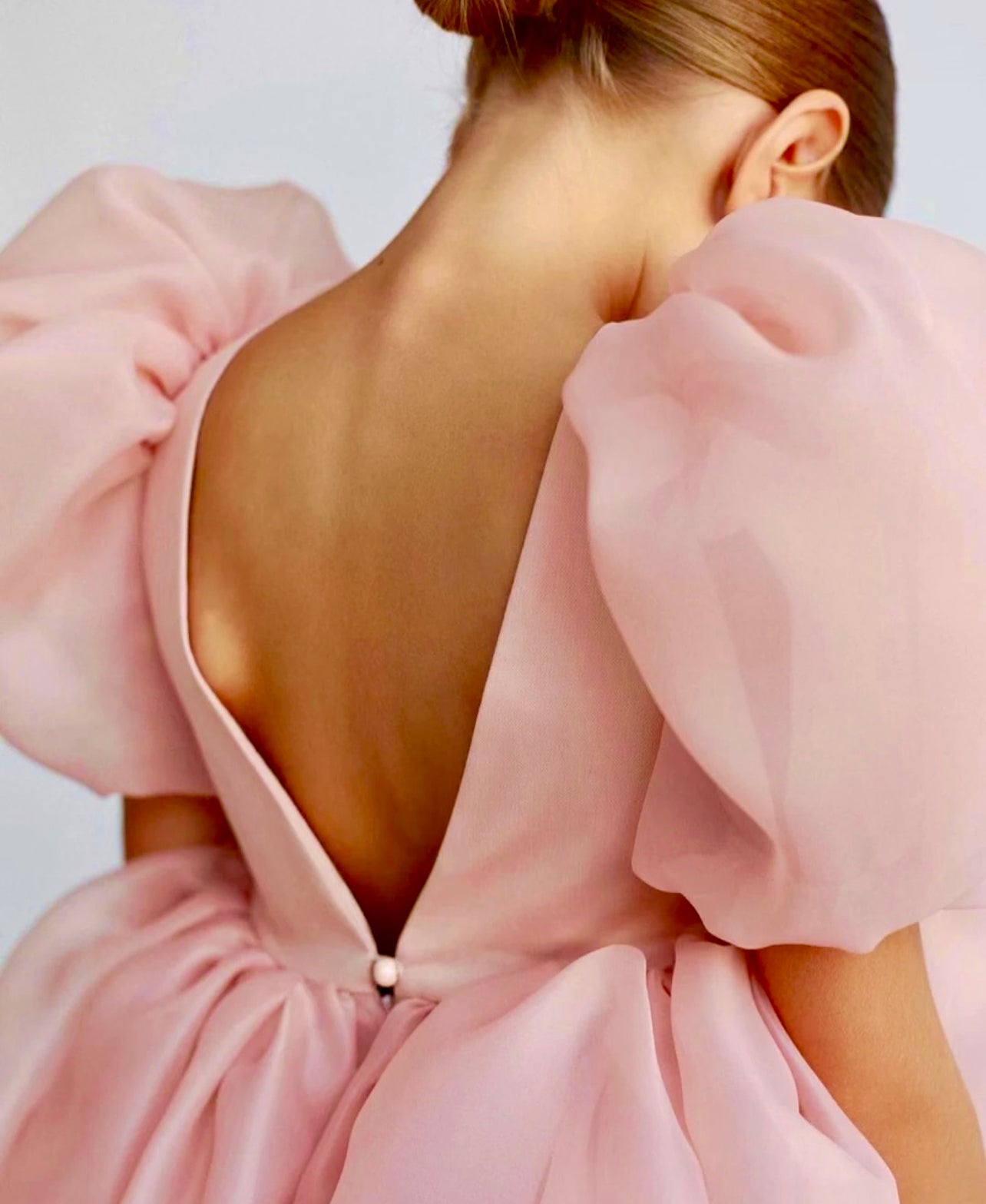 Blush Pink tulle volume dress
