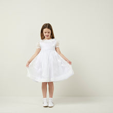 Load image into Gallery viewer, White tulle and organza occasion dress
