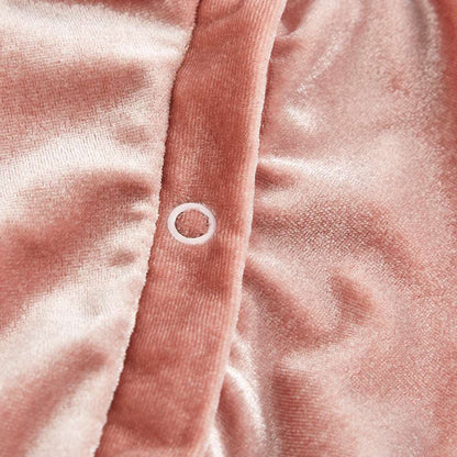 Hand smocked babygrow blush pink