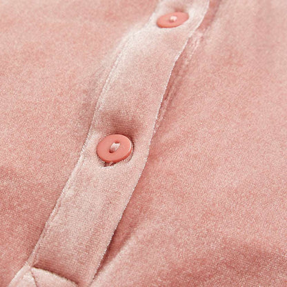 Hand smocked babygrow blush pink