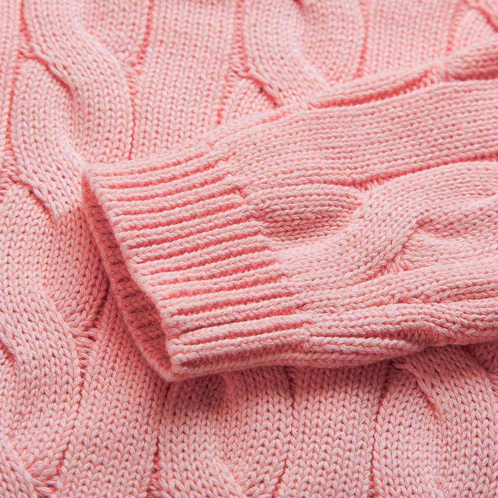 Littlemissc organic cotton knitted set pink