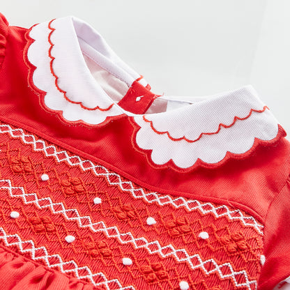 Hand smocked CHRISTIE  dress